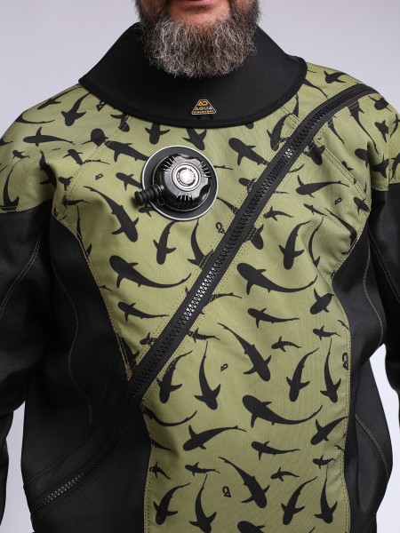 Гидрокостюм сухой Aquadiscovery Flash Акула