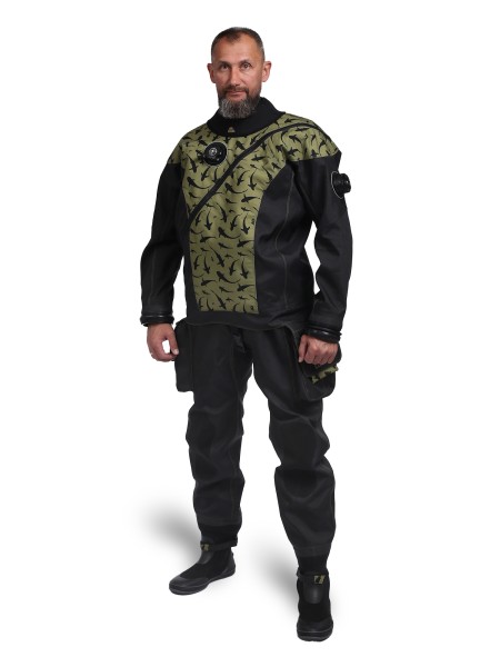 Гидрокостюм сухой Aquadiscovery Flash Акула