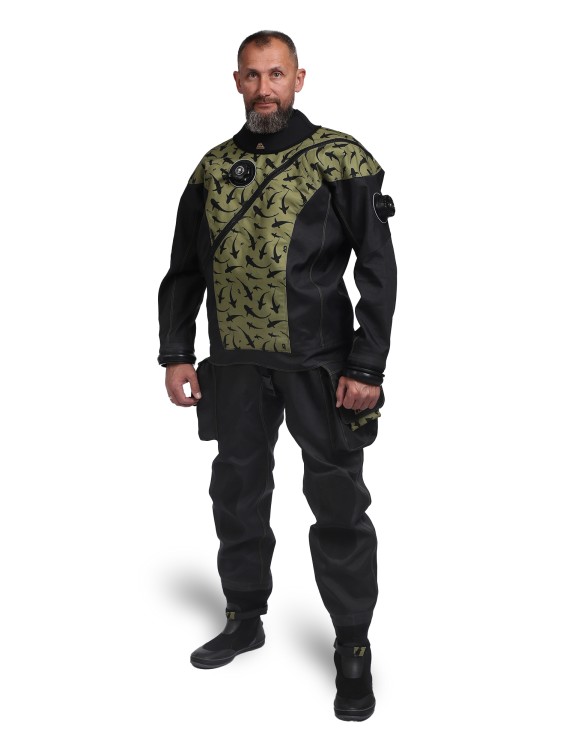 Гидрокостюм сухой Aquadiscovery Flash Акула