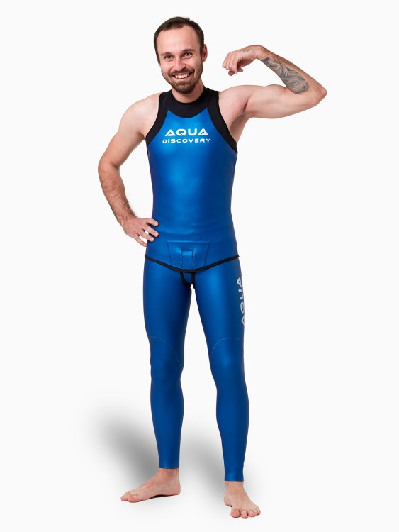 NEW Гидрокостюм AQUADISCOVERY HIDRIDER – ELITE без капюшона и рукавов