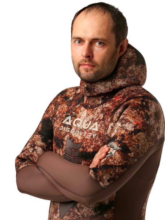 Гидрокостюм Aquadiscovery Ataman Camo Каштан