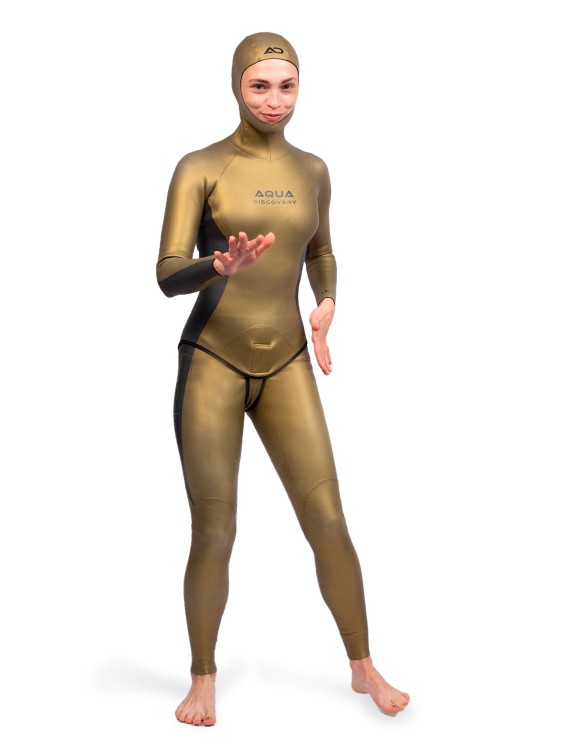 Гидрокостюм Aquadiscovery Elite PRO Женский, 1,5 и 3 мм для Фридайвинга